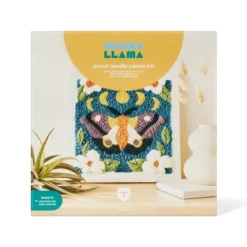 Halloween Craft Moth Punch Needle Canvas Kit - Mondo Llama™ -Mondo Llama Shop GUEST 03067d54 0baa 438f 9fe9 af3b5c9cddd4