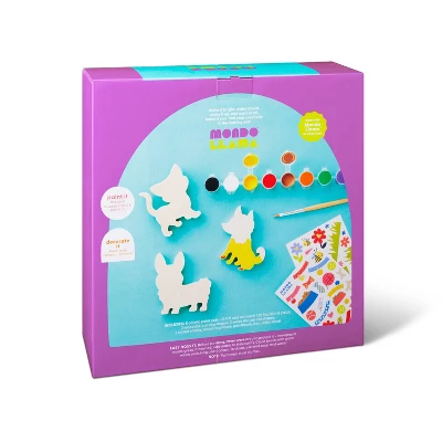 Paint-Your-Own Wood Pets Kit - Mondo Llama™ 2 Paint-Your-Own Wood Pets Kit - Mondo Llama™ - Image 2
