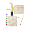 Create-Your-Own Wood Walking Robot Kit - Mondo Llama™: DIY Science Craft With Paint & Brush, Ages 14+, Requires 2 AA Batteries