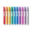 10ct Glitter Paint Markers Bullet Tip - Mondo Llama™