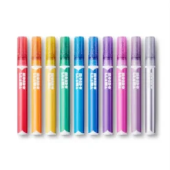 10ct Glitter Paint Markers Bullet Tip - Mondo Llama™