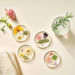 Pressed Flowers Resin Coaster DIY Art Kit - Mondo Llama™: Dried Flower Craft, Resin For Making Coasters, Adult Craft Kit -Mondo Llama Shop GUEST 10843e66 6733 47bb b081 0ac9c1f605c7