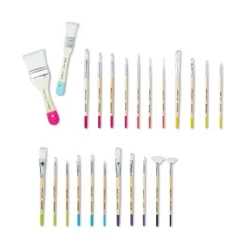 24pc Artist Paintbrush Set - Mondo Llama™