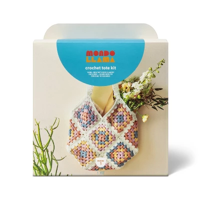 DIY Crochet Tote Bag Kit - Mondo Llama™: Craft Activity Kit With Yarn & Tools For Crochet Bag Ideas 4 DIY Crochet Tote Bag Kit - Mondo Llama™: Craft Activity Kit With Yarn & Tools For Crochet Bag Ideas - Image 4