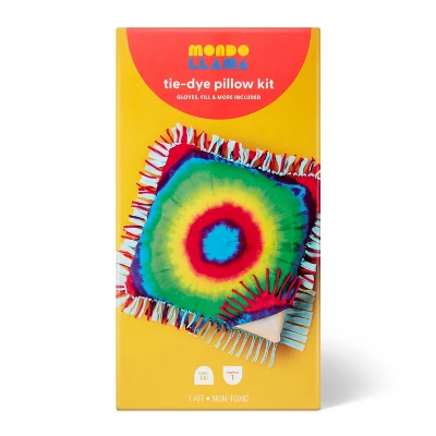 Tie-Dye Jersey Tied Pillow Craft Kit- Mondo Llama™ 4 Tie-Dye Jersey Tied Pillow Craft Kit- Mondo Llama™ - Image 4