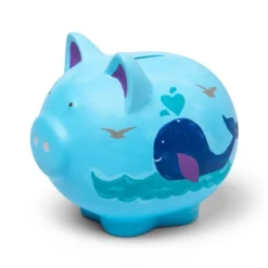 Paint-Your-Own Piggy Bank Craft Kit - Mondo Llama™: Ceramic Painting Coin Bank For Kids, Includes Paints & Brushes -Mondo Llama Shop GUEST 1db6dc29 d77c 4d2b 866b f217cab4a7c7