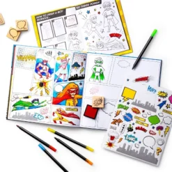 Create-Your-Own Superhero Comic Books Kit - Mondo Llama™ -Mondo Llama Shop GUEST 1f71c67c 595b 4028 a6e3 e4cb6728cf39