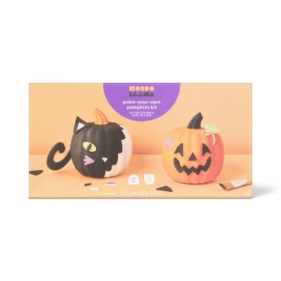2pk Mini Molded Paper Pumpkin Kit - Mondo Llama™ 4 2pk Mini Molded Paper Pumpkin Kit - Mondo Llama™ - Image 4