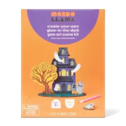 Halloween Craft Glow Haunted House Gem Art Scene Kit - Mondo Llama™ -Mondo Llama Shop GUEST 2c07b9ae 1d45 4c14 9415 c4703d9d735e