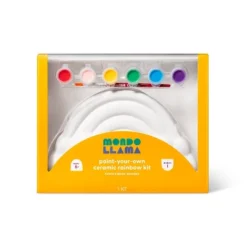 Paint-Your-Own Ceramic Rainbow Kit - Mondo Llama™: Painting Kit For Kids, Includes Brush & Paint, Ages 8+ -Mondo Llama Shop GUEST 30d592b2 815d 4cb3 b76a 1e044aa57a3b
