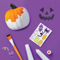 2pk Mini Molded Paper Pumpkin Kit - Mondo Llama™