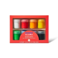 8ct Satin Acrylic Paints - Mondo Llama™: Non-Toxic Craft Paint Set For Kids, Water-Based, Multicolor -Mondo Llama Shop GUEST 37b1bd33 05e8 4b2c 9a2c 5b16d6101871