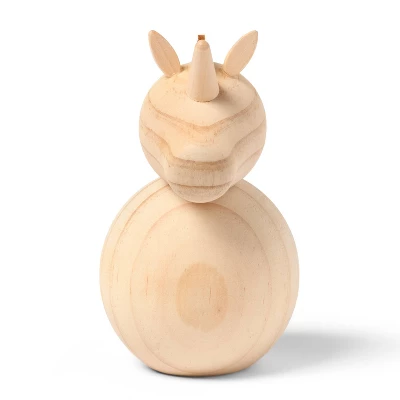 Turned Wood Unicorn - Mondo Llama™ 3 Turned Wood Unicorn - Mondo Llama™ - Image 3