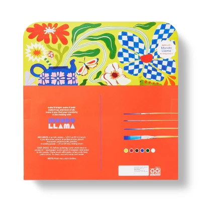 16pc Acrylic Paint Set - Mondo Llama™ 2 16pc Acrylic Paint Set - Mondo Llama™ - Image 2