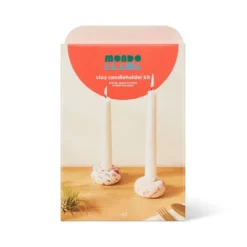 Clay Candleholder Craft Kit - Mondo Llama™ -Mondo Llama Shop GUEST 400497f6 679c 4a18 baec 47e40089bbbb