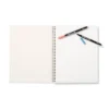 8.5"x11" Medium Weight Sketchbook - Mondo Llama™: Twin-Wire, Acid-Free, Soft Cover, 70 Pages,