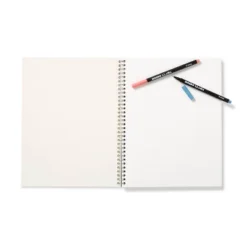 8.5"x11" Medium Weight Sketchbook - Mondo Llama™: Twin-Wire, Acid-Free, Soft Cover, 70 Pages,