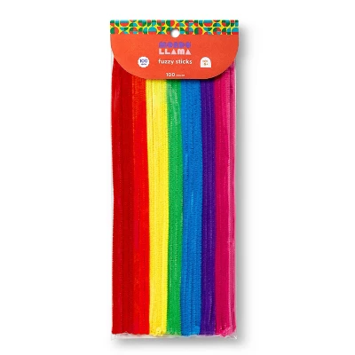 100ct Fuzzy Sticks Classic Colors - Mondo Llama™ 3 100ct Fuzzy Sticks Classic Colors - Mondo Llama™ - Image 3