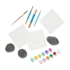 Painting Cobblestone Craft Kit Mandala Dot - Mondo Llama™