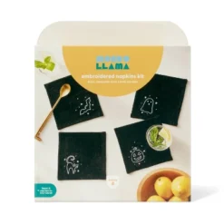 4ct Halloween Craft Beaded Embroidery Napkins Kit - Mondo Llama™ -Mondo Llama Shop GUEST 49f25e4b e987 494e 8454 d6f0b089a3d4