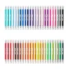 48ct Dual-Tip Brush Marker Set In Plastic Case - Mondo Llama™