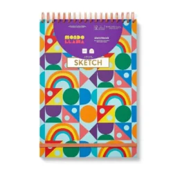 9"x13" Shapes Art Sketchbook - Mondo Llama™ -Mondo Llama Shop GUEST 51f9eae2 57d1 43c6 a74e 8a1038029952