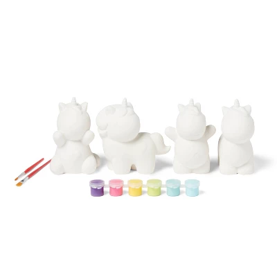 4ct Ceramic Unicorn Painting Craft Kit - Mondo Llama™ 2 4ct Ceramic Unicorn Painting Craft Kit - Mondo Llama™ - Image 2