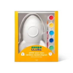 Paint-Your-Own Ceramic Rocket Ship Kit - Mondo Llama™: Kids Painting Activity, Includes Paint & Brush, Ages 8+ -Mondo Llama Shop GUEST 56f41e2a f595 4984 81b6 df5747408c9d