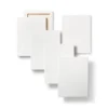 6pk 9"x12" Stretched Canvas White - Mondo Llama™