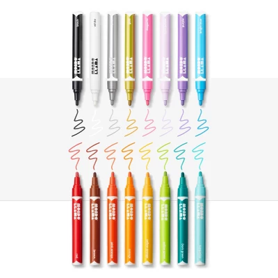 16ct Paint Markers Bullet Tip - Mondo Llama™ 3 16ct Paint Markers Bullet Tip - Mondo Llama™ - Image 3