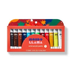 12ct Artist Acrylic Paint Tubes - Mondo Llama™ -Mondo Llama Shop GUEST 64c389cc 207b 46e2 854a 20d46234129e