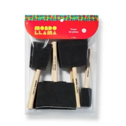 8ct Foam Brush Variety Pack - Mondo Llama™: Artist Paint Applicators For Watercolor & Acrylic, Off-White, 6.5" Length -Mondo Llama Shop GUEST 687f9e72 d8c7 4e90 919f 79e711c63b91