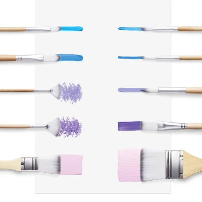 24pc Artist Paintbrush Set - Mondo Llama™ 4 24pc Artist Paintbrush Set - Mondo Llama™ - Image 4