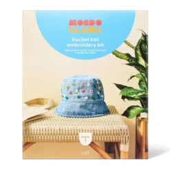 Bucket Hat Floral Embroidery Craft Kit - Mondo Llama™ -Mondo Llama Shop GUEST 70314a21 67a7 43ac 9fba 3c00eca6be41