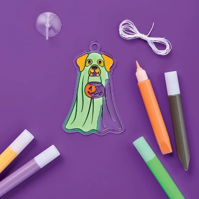 6ct Halloween Characters Suncatchers Craft Kit - Mondo Llama™ 2 6ct Halloween Characters Suncatchers Craft Kit - Mondo Llama™ - Image 2