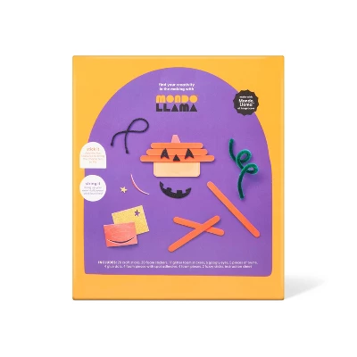 5ct Halloween Craft Stick Character Kit - Mondo Llama™ 3 5ct Halloween Craft Stick Character Kit - Mondo Llama™ - Image 3