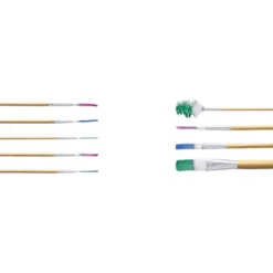 9ct Watercolor Brushes - Mondo Llama™: Nylon & Wood Artist Paint Brush Set For Watercolors, Round & Angle Types -Mondo Llama Shop GUEST 825fec14 c8d6 4ce4 9fea b23177a5ab1e