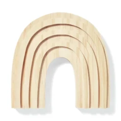 Freestanding Wood Rainbow - Mondo Llama™: Unfinished Craft, Wooden Decor, 3+ Years, 6.2" Height, 6" Width -Mondo Llama Shop GUEST 844a11d3 1266 4e13 ba37 b6ce18538438