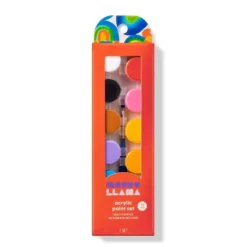 12ct Acrylic Paint Set With Paintbrush - Mondo Llama™: Non-Toxic Water-Based Craft Paints For Adults -Mondo Llama Shop GUEST 8718d325 b05e 4e41 9b04 723c8aa6dd0b