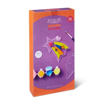 Create-Your-Own Suncatchers Kit - Mondo Llama™: DIY Painting Craft Kit For Kids, Includes 2 Brushes, 20 Pieces, Ages 6+ 2 Create-Your-Own Suncatchers Kit - Mondo Llama™: DIY Painting Craft Kit For Kids, Includes 2 Brushes, 20 Pieces, Ages 6+ - Image 2