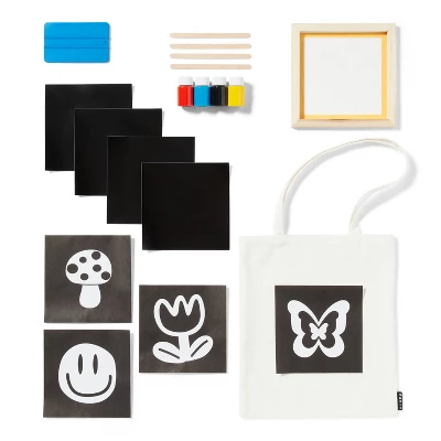 Screen Print Tote Bag Craft Kit - Mondo Llama™ 2 Screen Print Tote Bag Craft Kit - Mondo Llama™ - Image 2