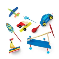 Things That Go STEAM Wood Craft Kit - Mondo Llama™ -Mondo Llama Shop GUEST 9bde2be9 e8d9 4cf6 b43b 218143186062