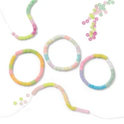 8000ct Clay Beads Bracelet Making Kit Pastel - Mondo Llama™