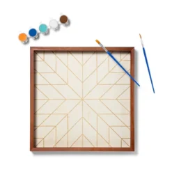 Paint-Your-Own Wood Mosaic Kit - Mondo Llama™