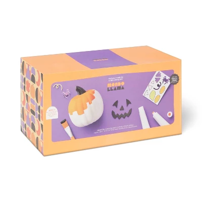 2pk Mini Molded Paper Pumpkin Kit - Mondo Llama™ 2 2pk Mini Molded Paper Pumpkin Kit - Mondo Llama™ - Image 2