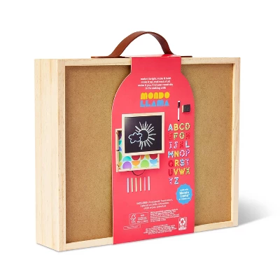 Chalk Board And Magnets Drawing And Coloring Kit - Mondo Llama™ 2 Chalk Board And Magnets Drawing And Coloring Kit - Mondo Llama™ - Image 2