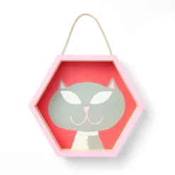 DIY Base Hexagon Box Unfinished Craft - Mondo Llama™: Wood, Adult Craft, 11.02" Height, 12.76" Width, 2.24" Depth