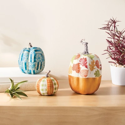 3ct Halloween Craft Decoupage Pumpkin Decorating Kit - Mondo Llama™ 1 3ct Halloween Craft Decoupage Pumpkin Decorating Kit - Mondo Llama™