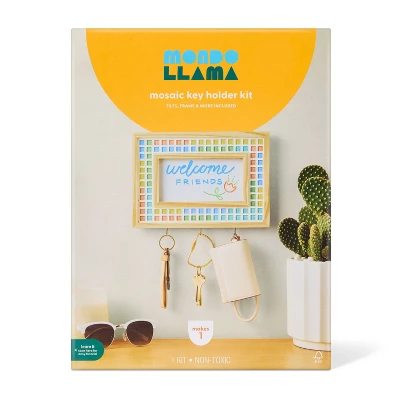 Summer Craft Key Holder With White Board Mosaic Frame Kit - Mondo Llama™ 4 Summer Craft Key Holder With White Board Mosaic Frame Kit - Mondo Llama™ - Image 4