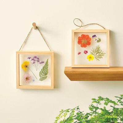 Floral Press With Frame Wood Craft Kit - Mondo Llama™: Flower Drying & Pressing Kit, Nature Art, Non-Toxic, Adult Craft 3 Floral Press With Frame Wood Craft Kit - Mondo Llama™: Flower Drying & Pressing Kit, Nature Art, Non-Toxic, Adult Craft - Image 3